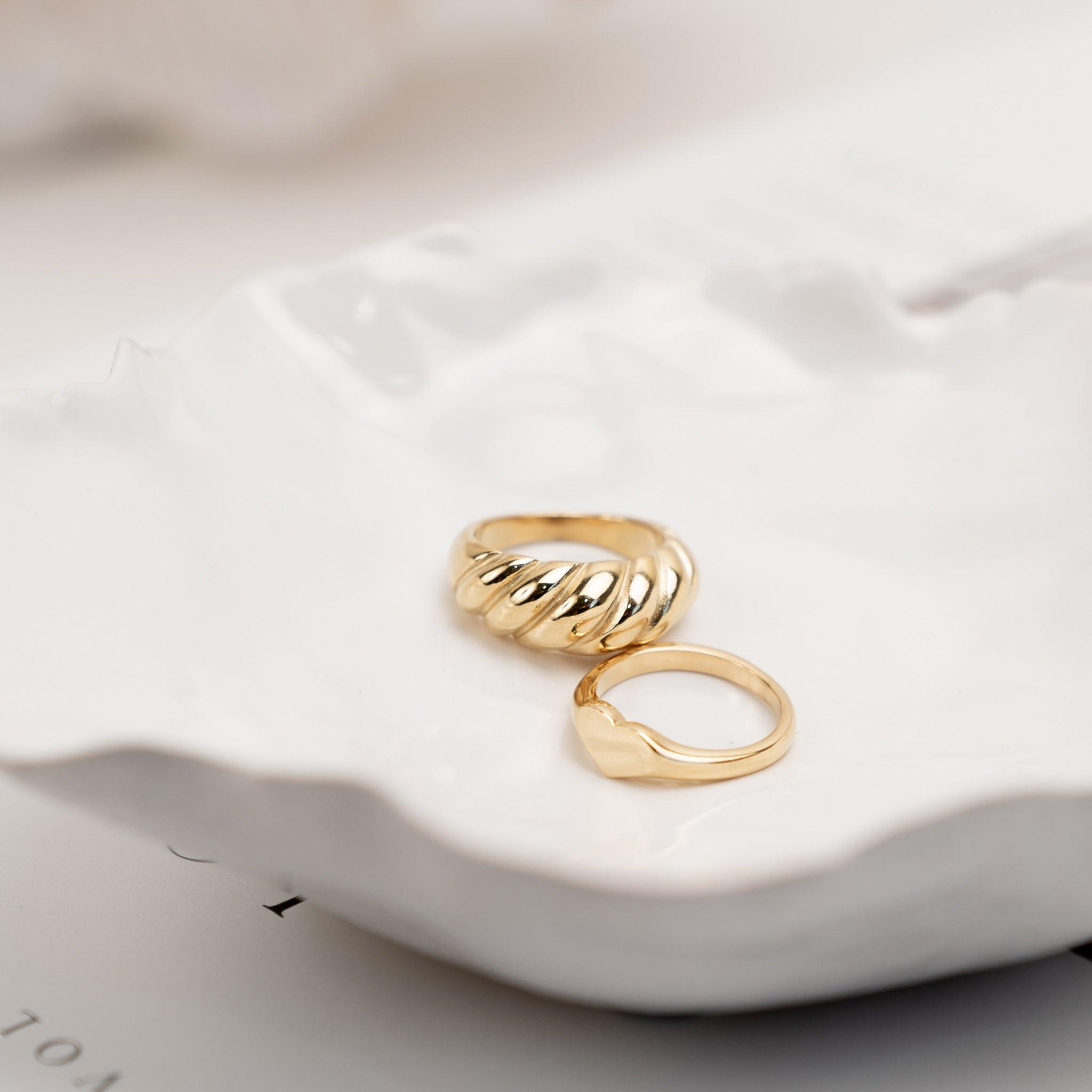 Petite Croissant Ring | La Musa Jewellery