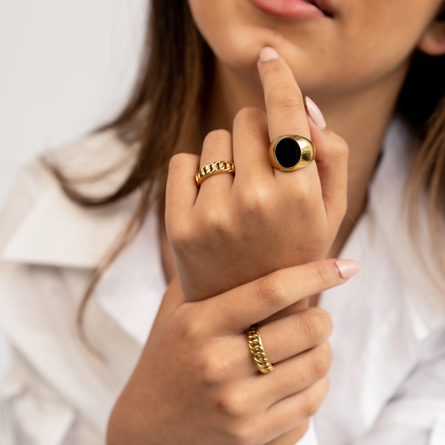 Ristretto Signet Ring | La Musa Jewellery
