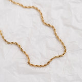 Thin Rope Chain Necklace - La Musa Jewellery