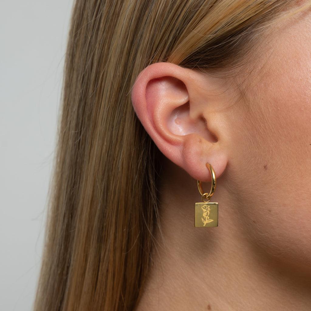 Valentine Rose Earrings | La Musa Jewellery