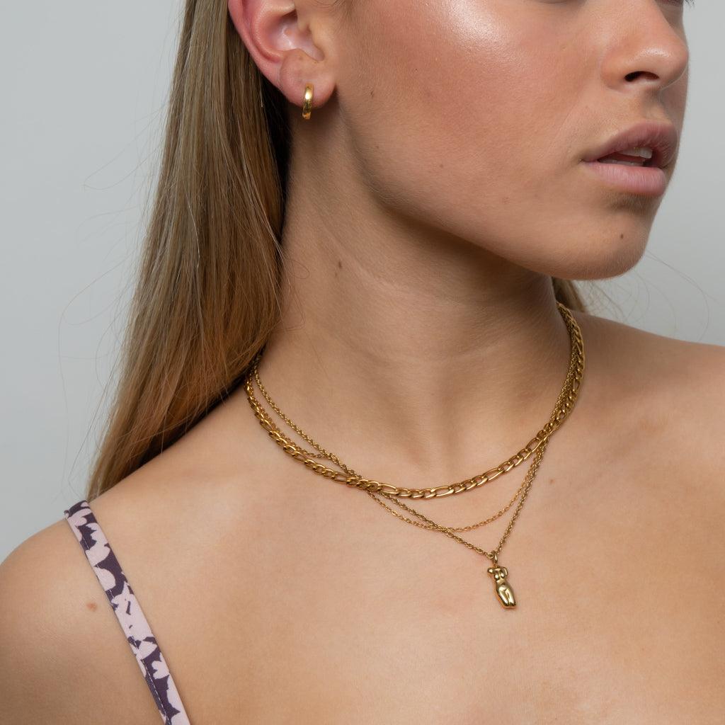 Female Torso Necklace | La Musa Jewellery